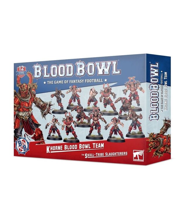 Blood Bowl - Khorne Team: The Skull-Tribe Slaughterers