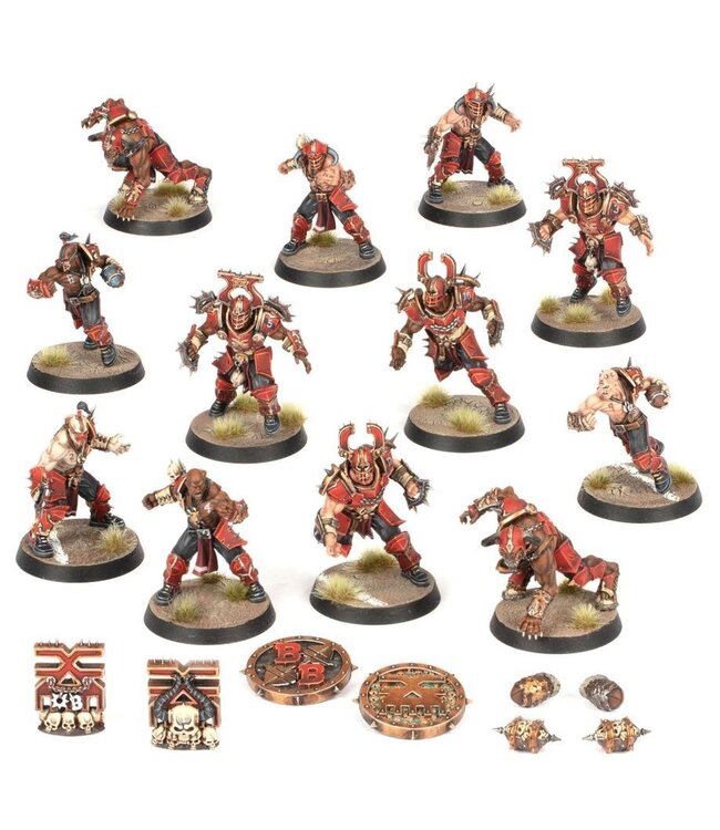 Blood Bowl - Khorne Team: The Skull-Tribe Slaughterers