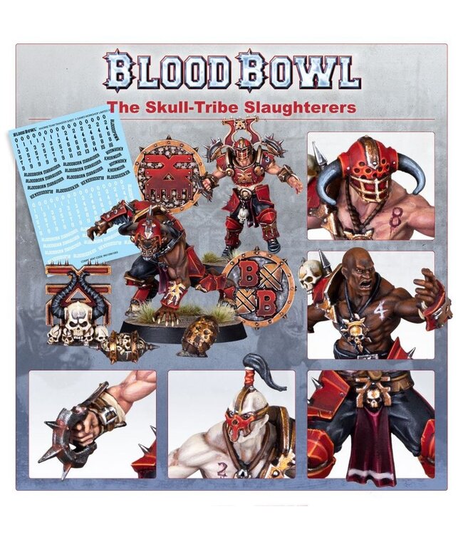 Blood Bowl - Khorne Team: The Skull-Tribe Slaughterers