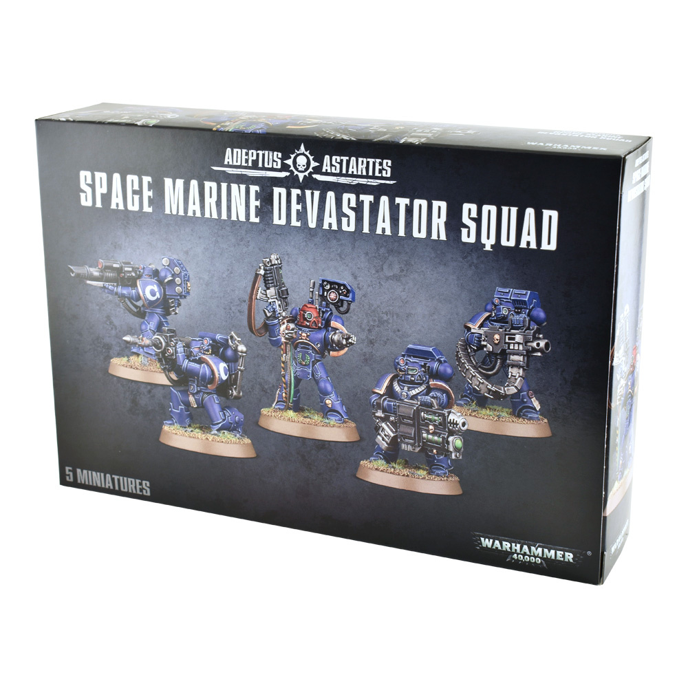 Citadel Miniatures Space Marines: Devastator Squad afbeelding