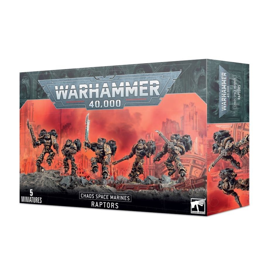 Citadel Miniatures Chaos Space Marines: Raptors afbeelding