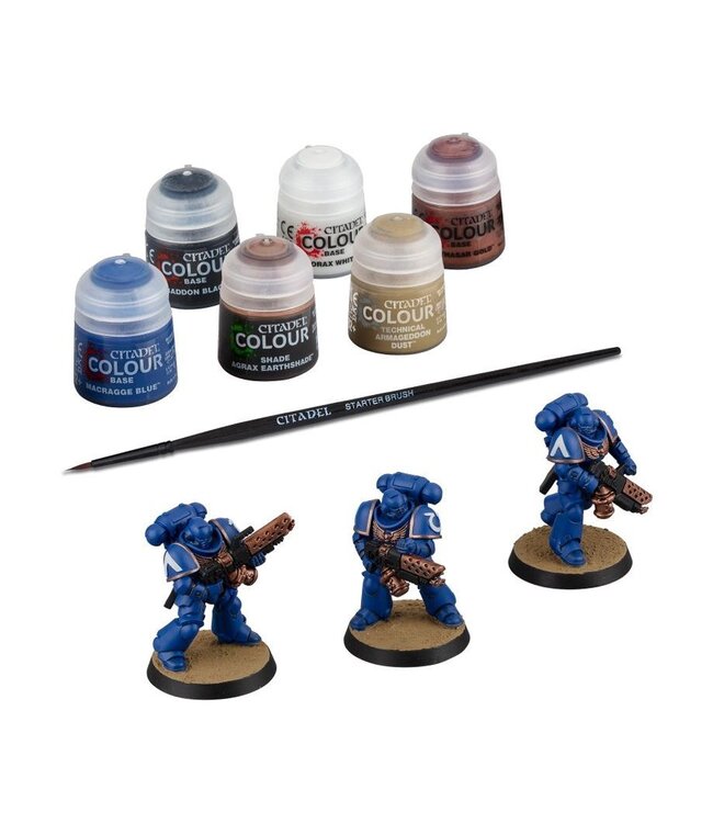 Warhammer 40,000 - Space Marines: Infernus Marines + Paints