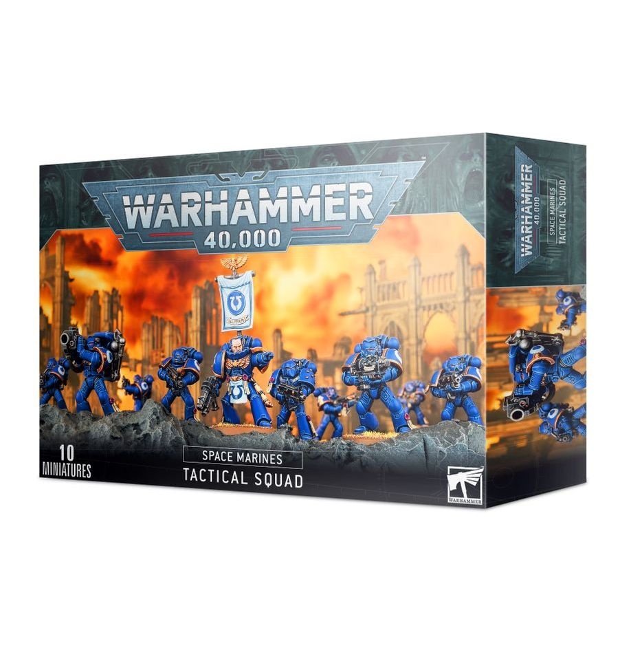 Citadel Miniatures Space Marines: Tactical Squad afbeelding