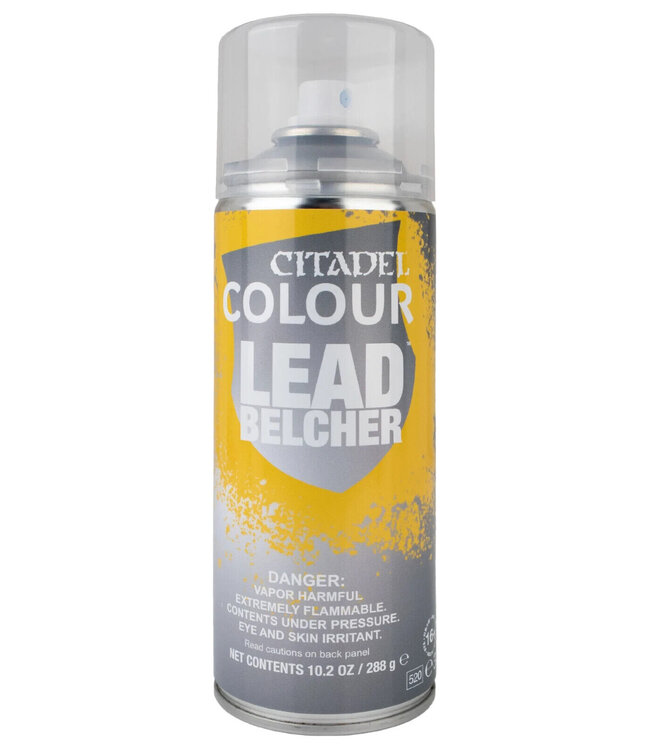 Citadel Colour Spray: Leadbelcher (400ml) - Miniature Paint