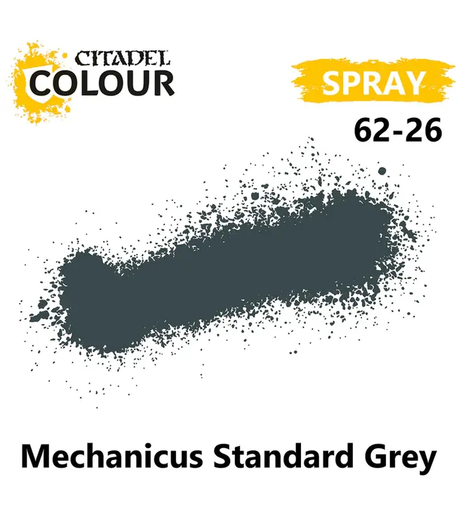 Citadel Colour Spray: Mechanicus Standard Grey (400ml) - Miniature Paint