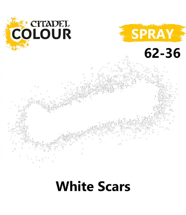 Citadel Colour Spray: White Scar (400ml) - Miniature Paint