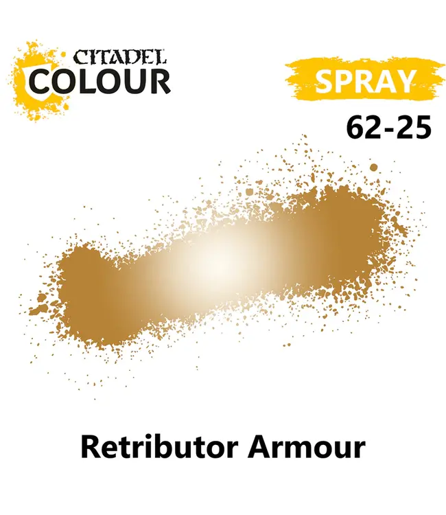 Citadel Colour Spray: Retributor Armour (400ml) - Miniature Paint