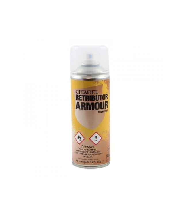 Citadel Colour Spray: Retributor Armour (400ml) - Miniature Paint