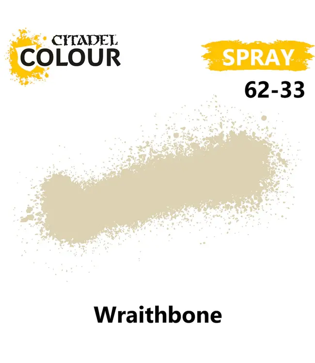 Citadel Colour Spray: Wraithbone (400ml) - Miniature Paint