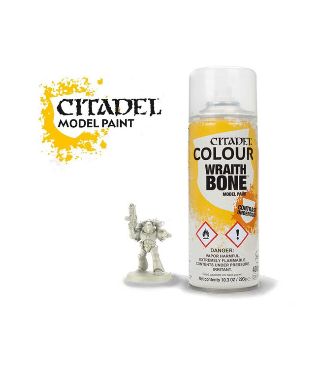 Citadel Colour Spray: Wraithbone (400ml) - Miniature Paint