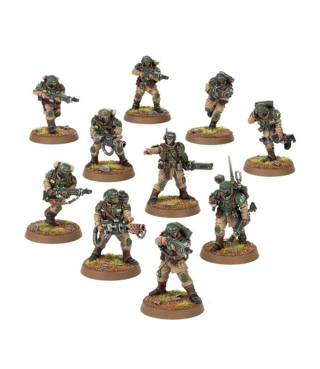 Warhammer 40,000 - Astra Militarum: Cadian Shock Troops