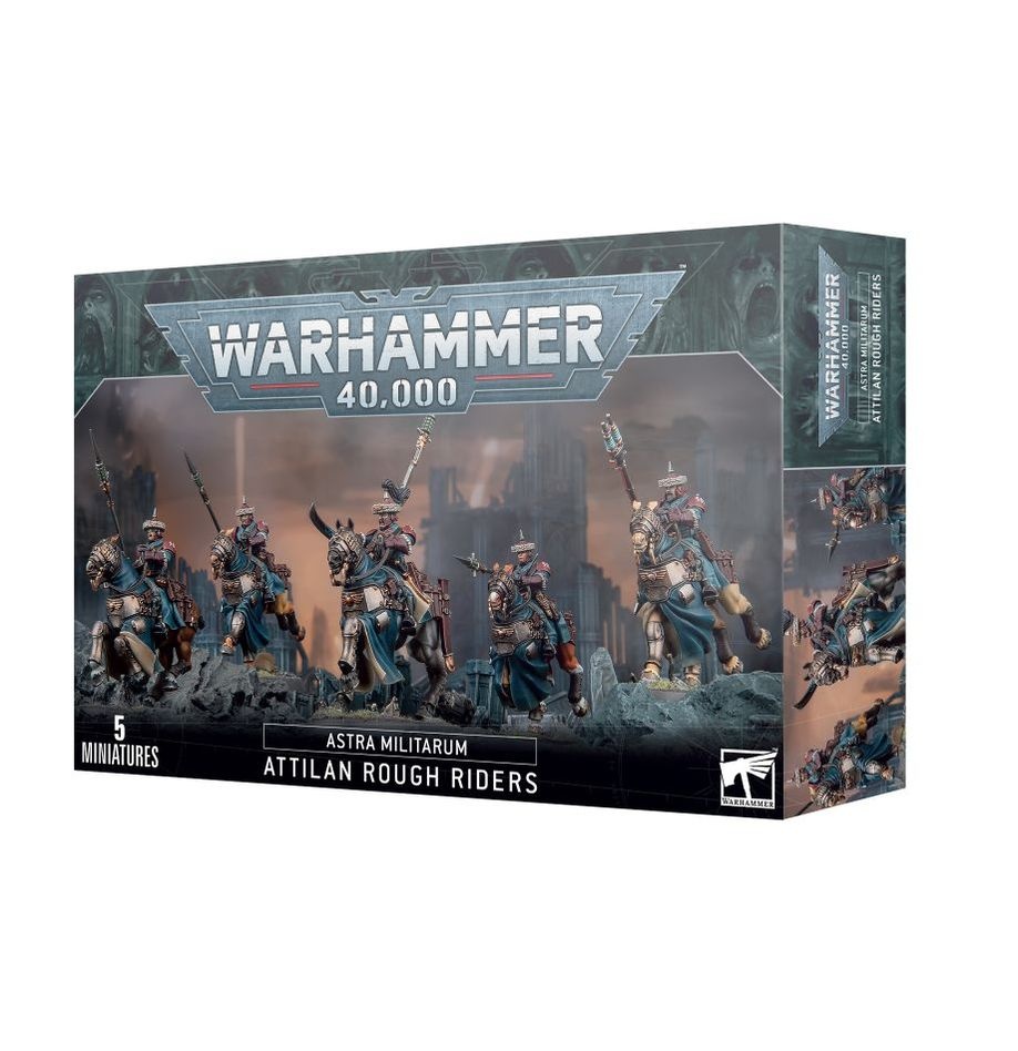 Citadel Miniatures Astra Militarum: Attilan Rough Riders afbeelding