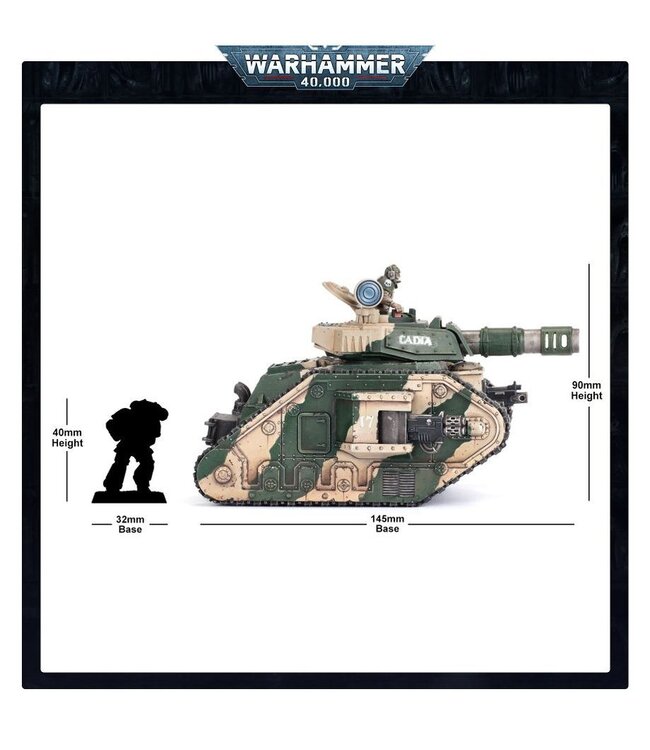 Warhammer 40,000 - Astra Militarum: Leman Russ Battle Tank