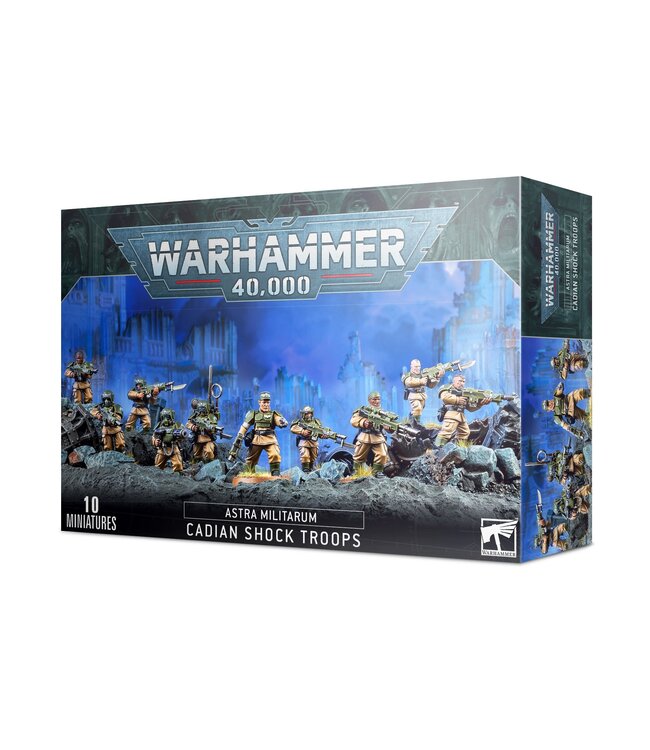 Warhammer 40,000 - Astra Militarum: Cadian Shock Troops