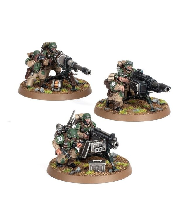 Warhammer 40,000 - Astra Militarum: Cadian Heavy Weapons Squad