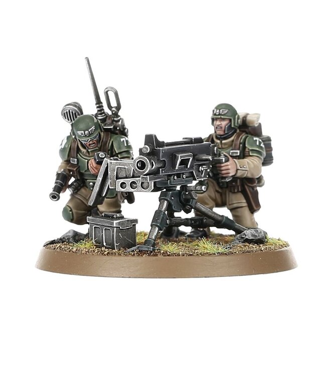 Warhammer 40,000 - Astra Militarum: Cadian Heavy Weapons Squad