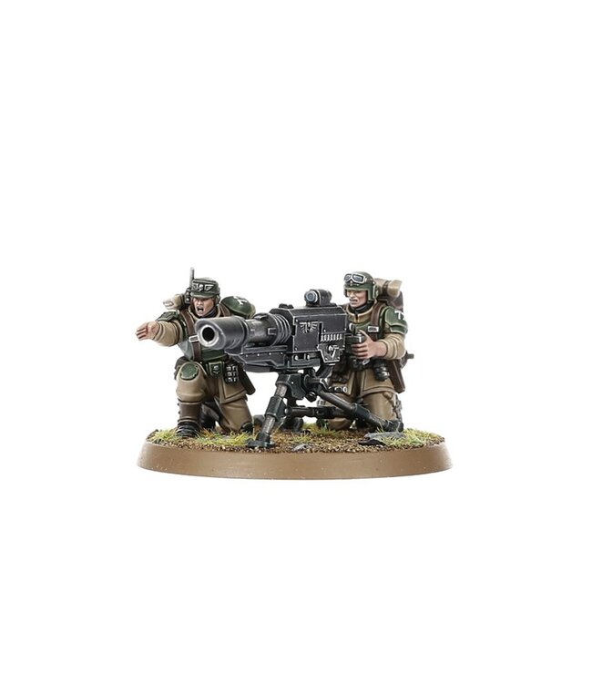 Warhammer 40,000 - Astra Militarum: Cadian Heavy Weapons Squad