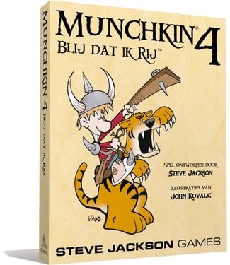 Steve Jackson Games Munchkin 4: Blij dat ik Rij (NL)