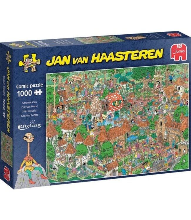 Jan van Haasteren: Fairytale Forest (1000 Stukjes) - Puzzle