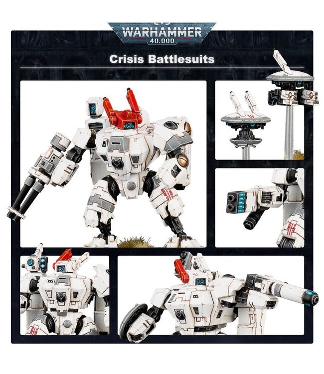 Warhammer 40,000 - T'au Empire: Crisis Battlesuits