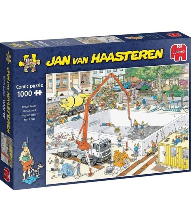 Jan van Haasteren: Bijna Klaar? (1000 Stukjes) - Puzzel