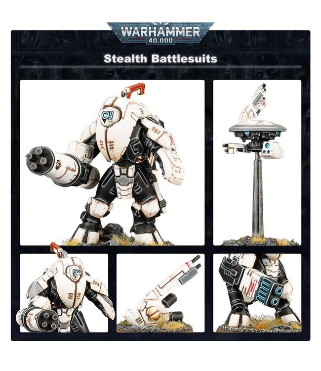 Warhammer 40,000 - T'au Empire: XV25 Stealth  Battlesuits