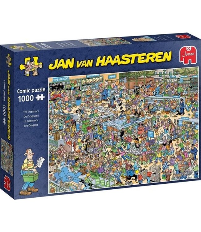 Jan van Haasteren: De Drogisterij (1000 Stukjes) - Puzzel