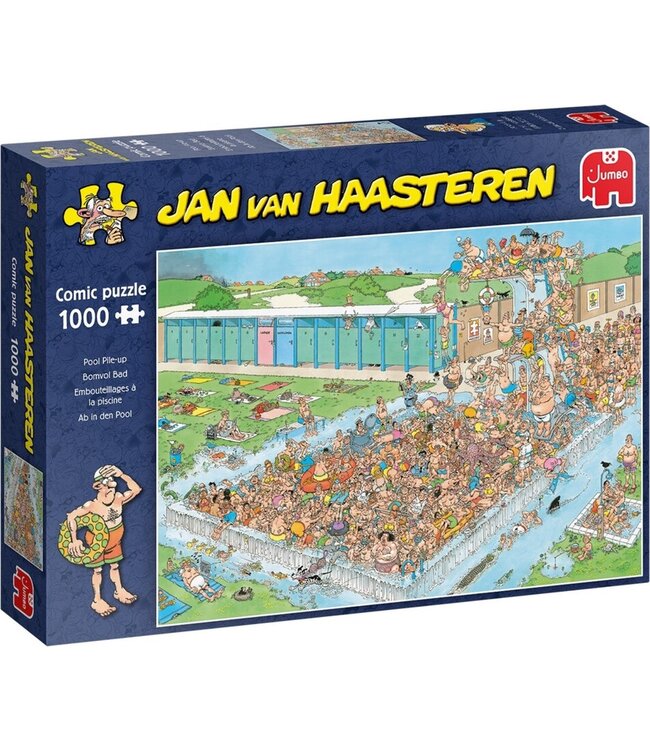 Jan van Haasteren: Pool pile-up (1000 Pieces) - Puzzle