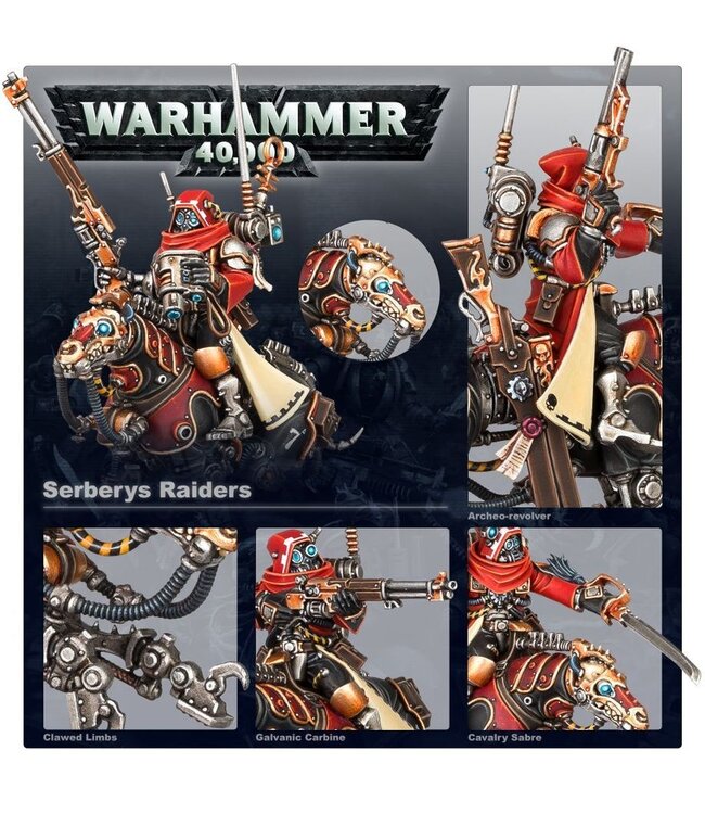 Warhammer 40,000 - Adeptus Mechanicus: Serberys Raiders