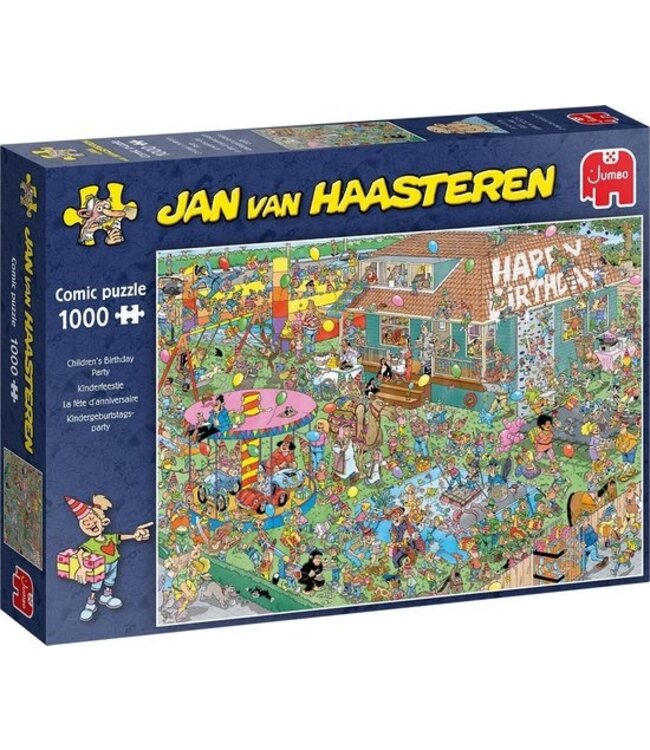 Jan van Haasteren: Children's Birthday Party (1000 Pieces) - Puzzle