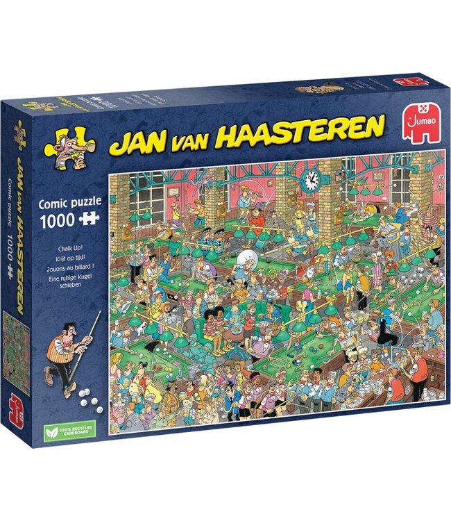 Jan van Haasteren: Eine ruhige Kugel schieben! (1000 Teile) - Puzzle