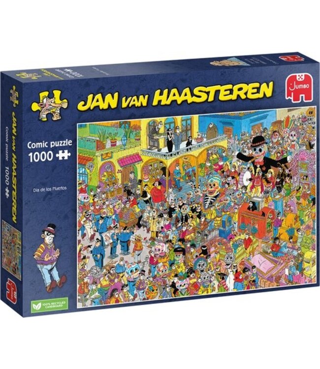 Jan van Haasteren: Dia de los Muertos (1000 Stukjes) - Puzzel