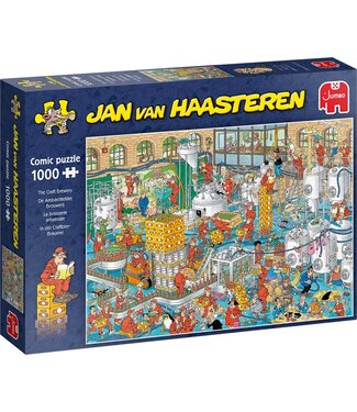 Jumbo Jan van Haasteren: In der Craftbier-Brauerei (1000 Teile)
