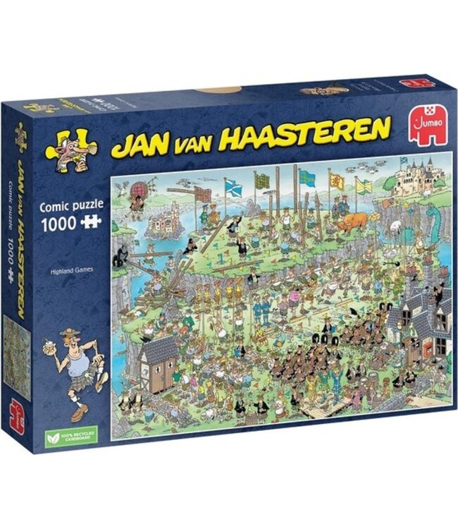 Jan van Haasteren: Highland Games (1000 Stukjes) - Puzzel