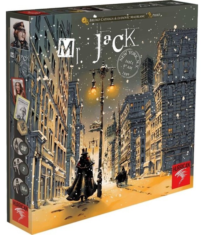 Mr. Jack: New York (NL) - Brettspiel