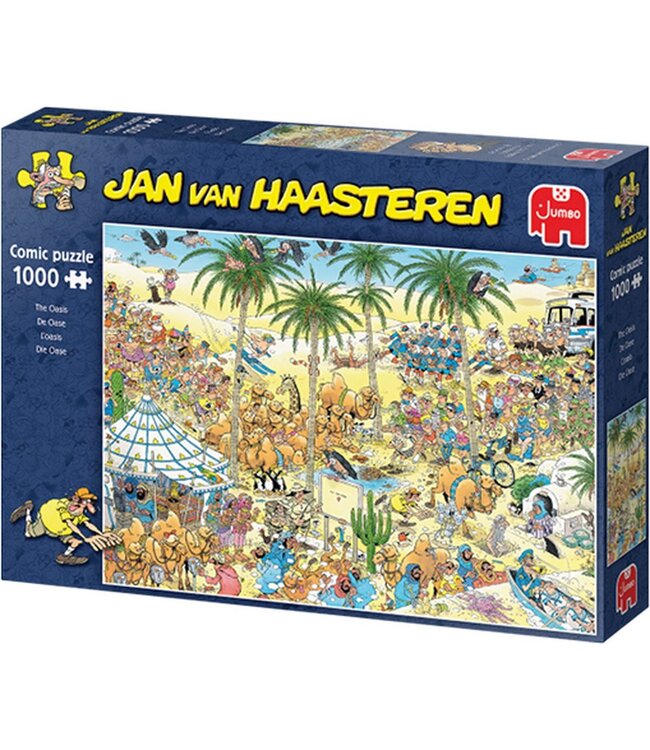 Jan van Haasteren: De Oase (1000 Stukjes) - Puzzel