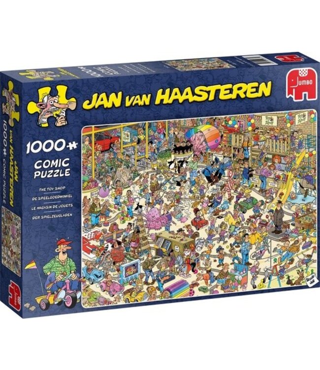 Jan van Haasteren: Der Spielzeugladen (1000 Teile) - Puzzle