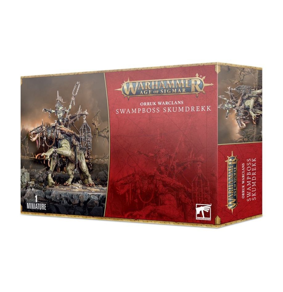 Citadel Miniatures Orruk Warclans: Swampboss Skumdrekk afbeelding
