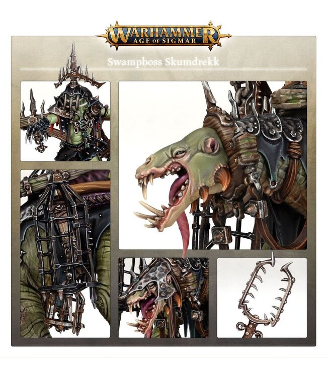 Age of Sigmar - Orruk Warclans: Swampboss Skumdrekk
