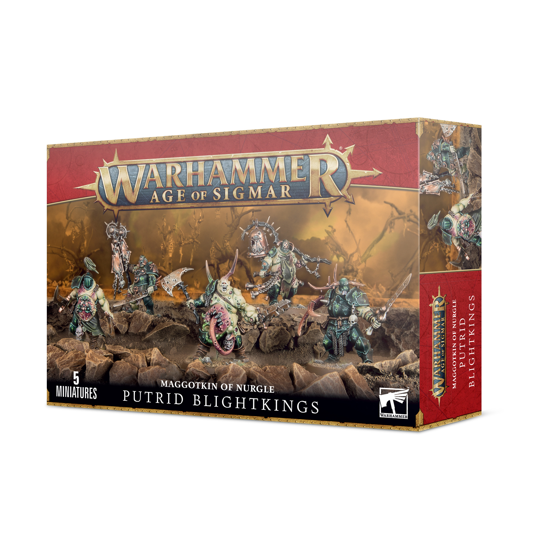 Citadel Miniatures Maggotkin of Nurgle: Putrid Blightkings