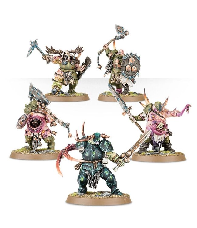 Age of Sigmar - Maggotkin of Nurgle: Putrid Blightkings