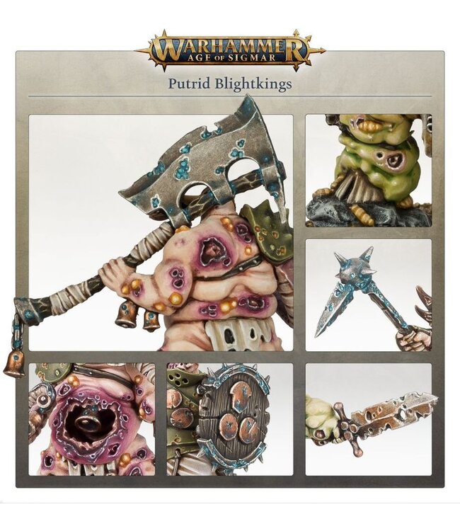 Age of Sigmar - Maggotkin of Nurgle: Putrid Blightkings