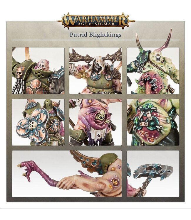 Age of Sigmar - Maggotkin of Nurgle: Putrid Blightkings