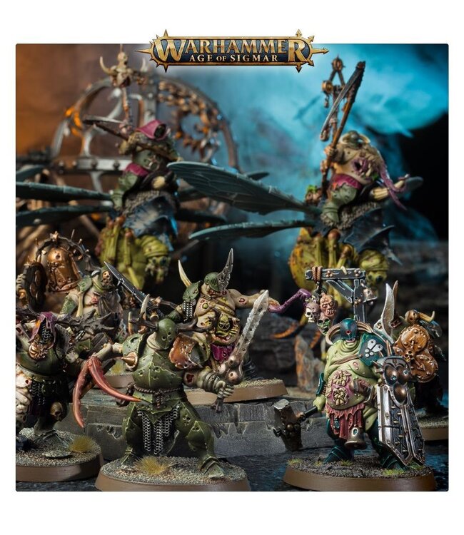 Age of Sigmar - Maggotkin of Nurgle: Putrid Blightkings