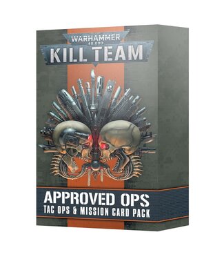 Citadel Miniatures Kill Team: Approved Ops - Tac Ops & Mission Card Pack