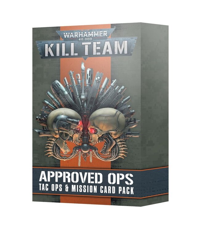 Citadel Miniatures Kill Team: Approved Ops - Tac Ops & Mission Card Pack