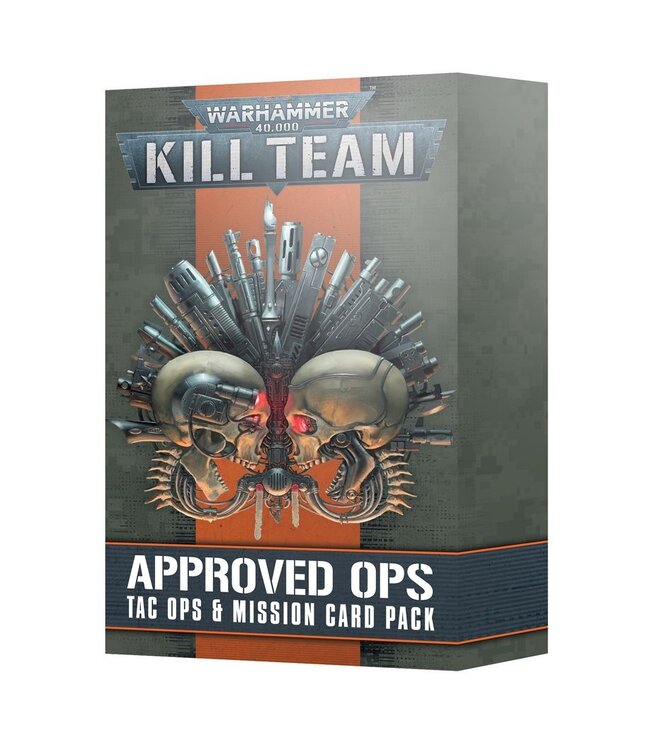 Warhammer 40,000 - Kill Team: Approved Ops - Tac Ops & Mission Card Pack