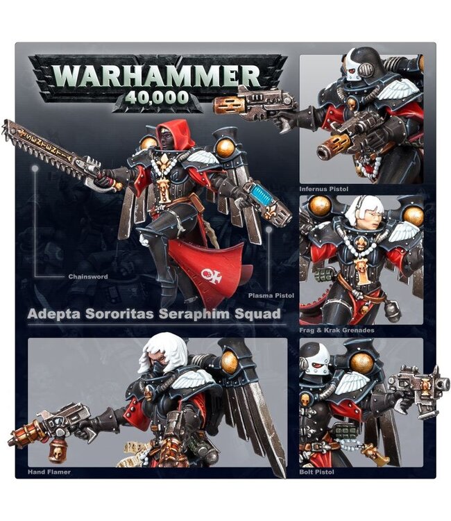 Warhammer 40,000 - Adepta Sororitas: Seraphim Squad