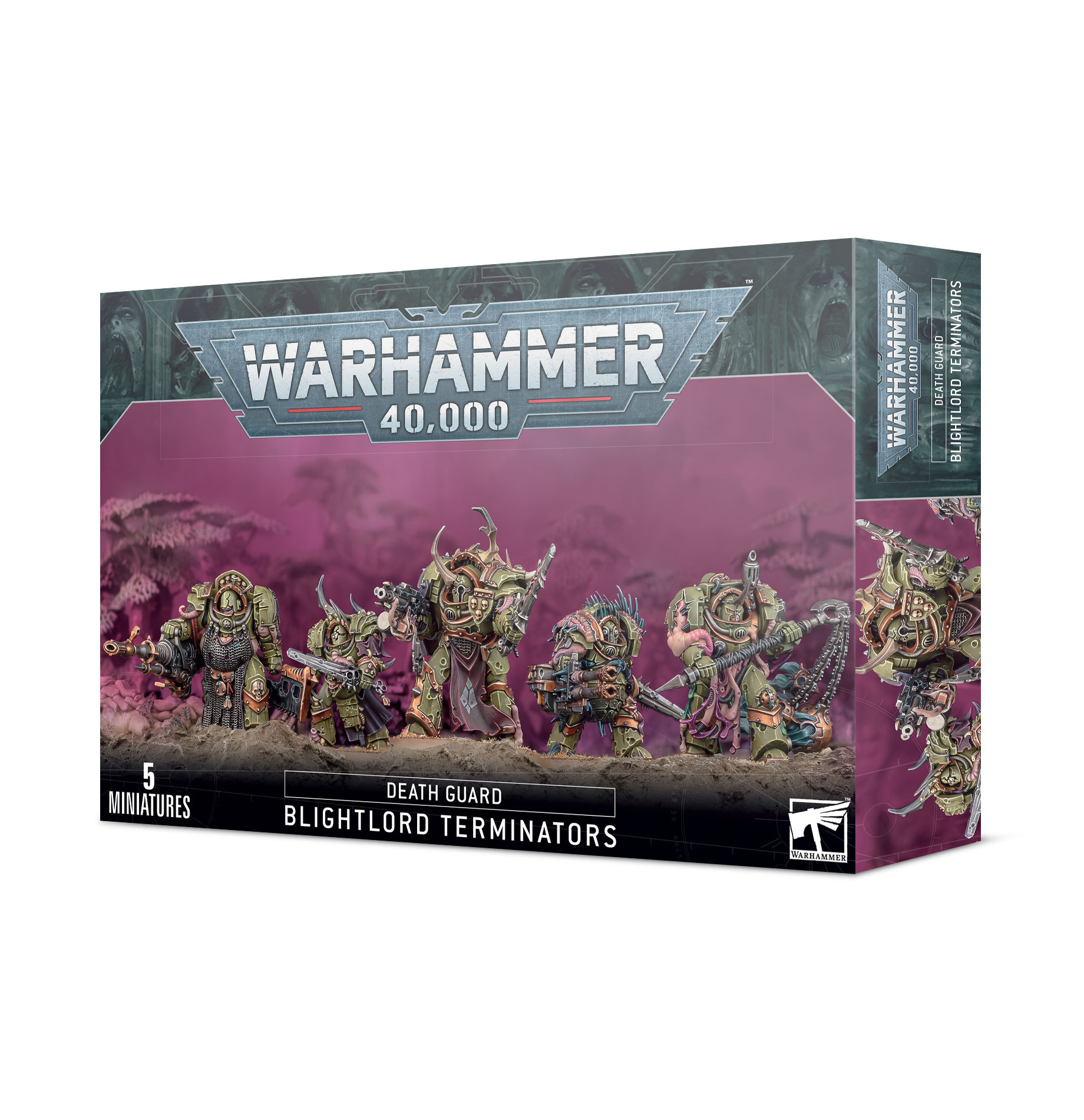 Citadel Miniatures Death Guard: Blightlord Terminators afbeelding