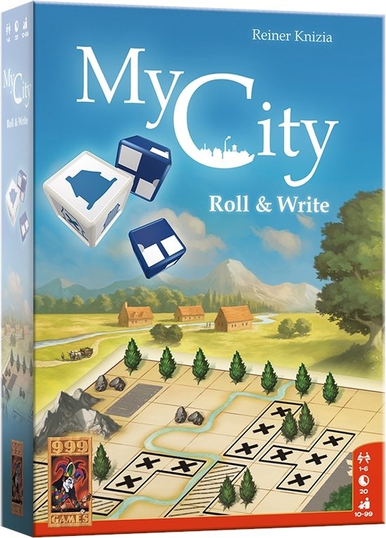 999 Games My City: Roll & Write (NL)